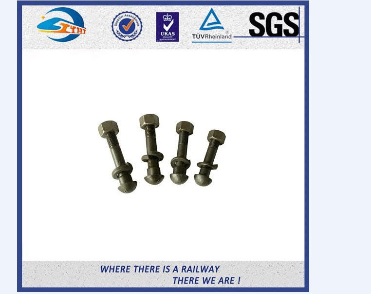 Galvanized Special Railway Sleeper Bolts And Nuts Track Bolts Fish Bolts